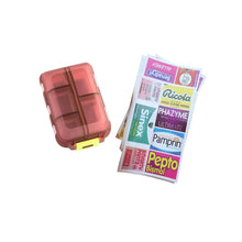 Load image into Gallery viewer, DIY Mini Pill Case With Labels