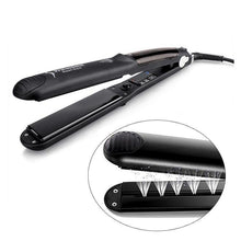Load image into Gallery viewer, Steam Flat Iron Hair Straightener