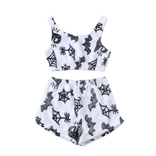 Load image into Gallery viewer, Halloween Vest Pajamas Set