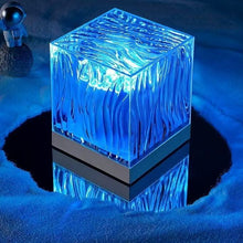 Load image into Gallery viewer, Flame Northern Lights Rotating Mood Light