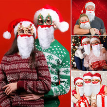 Load image into Gallery viewer, Santa Claus Face Mask