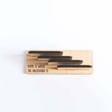 Load image into Gallery viewer, Dachshund Wood Coaster Set