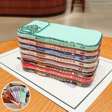 Load image into Gallery viewer, Cute Wave Shape With Love Heart Raised Camera Protection Phone Case