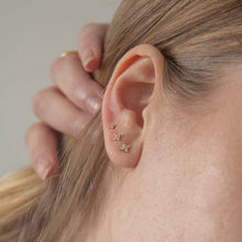 Load image into Gallery viewer, Mini Flower Stud Earrings