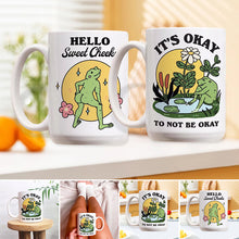Load image into Gallery viewer, Funny Frog Coffee Mug