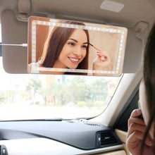 Load image into Gallery viewer, Sun Visor Makeup Mirror