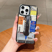 Load image into Gallery viewer, Vintage Phone Booth Pattern Phone Cases