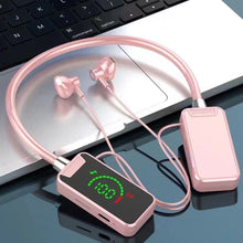 Load image into Gallery viewer, Neckband Digital Display Bluetooth Headset