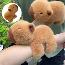 Load image into Gallery viewer, Capybara Plush Snap-on Bracelet