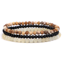 Load image into Gallery viewer, Amethyst Stress Relief Beaded Bracelet