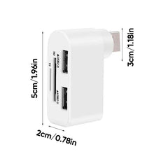 Load image into Gallery viewer, 4-in-1 Rotating USB Hub
