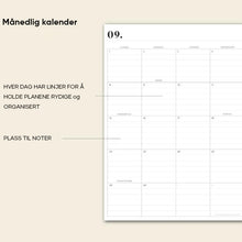 Load image into Gallery viewer, 24-25 Dagsplanlegger