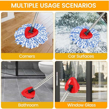 Load image into Gallery viewer, Triangle Rotating Mop Accessory Set