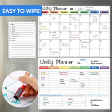 Load image into Gallery viewer, Magnetic Erasable Calendar Set