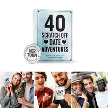 Load image into Gallery viewer, Date Night Ideas Scratch Card Game