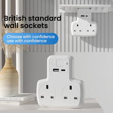 Load image into Gallery viewer, UK Standard Multi-Functional Power Adapter