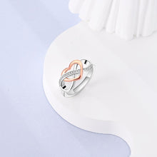 Load image into Gallery viewer, Rose Gold Infinity Heart Ring