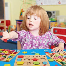 Load image into Gallery viewer, Wooden Puzzles for Toddlers