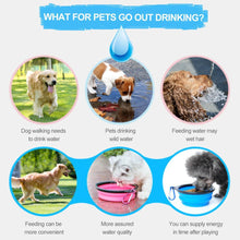 Load image into Gallery viewer, Magoloft™ 2-in-1 Pet Travel Water &amp; Food Bottle with Foldable Bowl