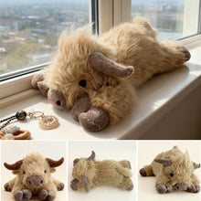 Load image into Gallery viewer, Highland Cow Plush Toy