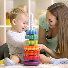 Load image into Gallery viewer, Rainbow Spinning Toy