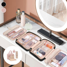 Load image into Gallery viewer, Hanging toiletry storage cosmetic bag