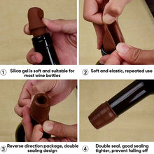 Load image into Gallery viewer, Reusable Sparkling Wine Bottle Stopper