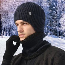 Load image into Gallery viewer, Winter Beanie Hat Scarf Sets Warm Knit Hat