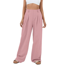 Load image into Gallery viewer, High-Waisted Wide Leg Pants