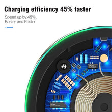 Load image into Gallery viewer, Thin circular aluminum alloy wireless charger