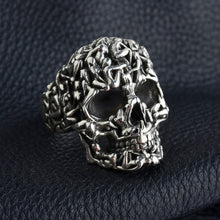 Load image into Gallery viewer, Gothic Death Skull Ring