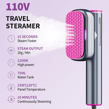 Load image into Gallery viewer, Rotatable Handheld Garment Steamer