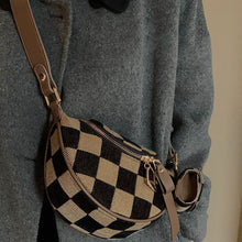 Load image into Gallery viewer, Checkered Waist Bag