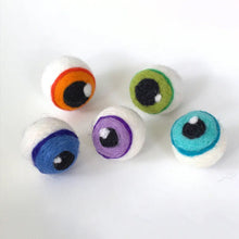 Load image into Gallery viewer, Halloween Monster Øyeballer i Filt