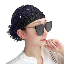 Load image into Gallery viewer, Women's Floral Lace Headwrap