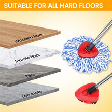 Load image into Gallery viewer, Triangle Rotating Mop Accessory Set