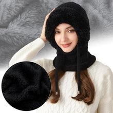 Load image into Gallery viewer, 3-in-1 Knitted Beanie Hat