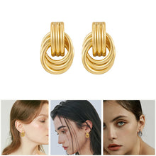 Load image into Gallery viewer, Women's Multi-Layer Hoop Earrings