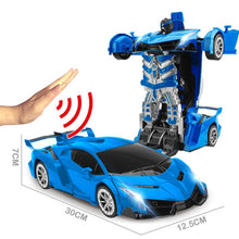 Load image into Gallery viewer, Ultra-Sensing Transformer USB Charging Toy Car