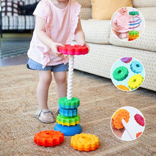 Load image into Gallery viewer, Rainbow Stacking Toys