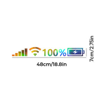 Load image into Gallery viewer, Reflekterende klistremerke for batterisignal (10 STK. )