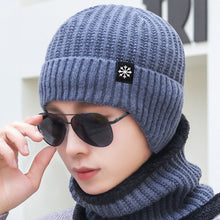 Load image into Gallery viewer, Winter Beanie Hat Scarf Sets Warm Knit Hat