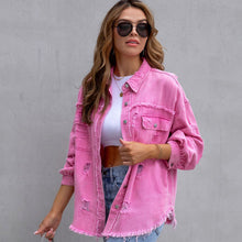 Load image into Gallery viewer, Relaxed Fit Denim Jacket