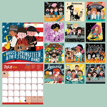 Load image into Gallery viewer, 2024 Biographies Calendar Of ROCK'N ROLL