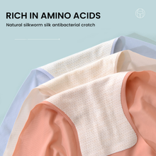 Load image into Gallery viewer, Women's Seamless Ice Silk Antibacterial Panties