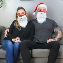 Load image into Gallery viewer, Santa Claus Face Mask