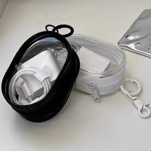 Load image into Gallery viewer, Portable Transparent Mini Zipper Storage Bag