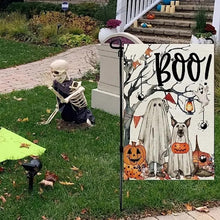 Load image into Gallery viewer, Halloween Garden Flag