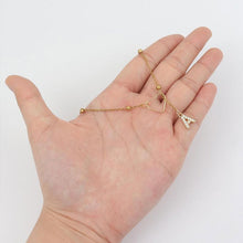 Load image into Gallery viewer, Letter Heart Design Pendant Necklace
