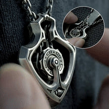 Load image into Gallery viewer, Mechanical Rotating Gear Pendant Necklace